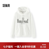 森马（Semir）哈利波特联名丨卫衣男秋季340g重磅上衣绣印花潮流针织衫情侣长袖
