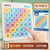 兰酷帕数字华容道6X6学生磁力拼图6-12岁儿童益智玩具男女孩开学礼物