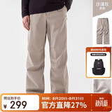 骆驼（CAMEL）【王俊凯同款】户外滑雪裤男三防水直筒裤加绒长裤冲锋裤 6805