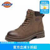 Dickies男士马丁靴高帮时尚男靴工装靴情侣靴男 咖色 41-男款