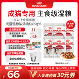 皇家猫粮 成猫湿粮 软包猫罐头IGP 通用粮 1-7岁 浓汤肉块 85G*6进口