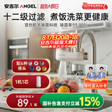 安吉尔陶瓷水龙头净水器净化家用自来水过滤器除异味异色净水机 一机一芯套装 LT3672-CF30