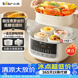 小熊（Bear）电炖盅电炖锅隔水炖家用4人用煲汤炖汤锅燕窝炖盅4.1L炖蒸煮一体微压电炖锅DDZ-J25G2
