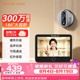 移康智能（eques）2026新款家居猫眼摄像头电子门铃监控二合一远程可视对讲家用安全防盗报警呼叫器叮咚mini2pro