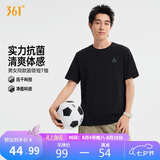 361°短袖男士t恤春夏季运动宽松休闲户外速干上衣服男女装632623106-5