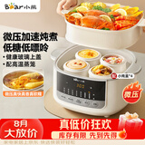 小熊（Bear）电炖盅电炖锅隔水炖家用4人用煲汤炖汤锅燕窝炖盅4.1L炖蒸煮一体微压电炖锅DDZ-J25G2