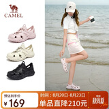 骆驼（CAMEL）洞洞鞋女清凉户外沙滩鞋厚底包头涉水溯溪鞋 L25M162035 粉色 37 