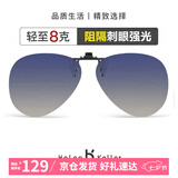 海伦凯勒墨镜夹片 男女款驾驶专用太阳镜夹片 情侣款眼镜夹片HP805C17