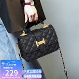YUYULA牛皮包包女包斜挎包品牌轻奢手提链条包生日七夕情人节礼物送女友
