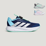 阿迪达斯（adidas）童鞋26秋季儿童运动鞋男童DURAMO女小大童减震旋钮跑步鞋子LM7334