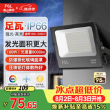 佛山照明led投光灯户外射灯室外照明灯庭院灯探照灯100W天耀IP66