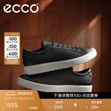 爱步（ECCO）休闲板鞋男鞋 轻便软底板鞋平底鞋鞋子男 柔酷60周年582404 HL 黑色58240401001 （批次随机发货） 42