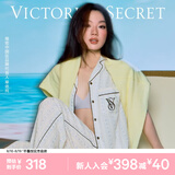 维多利亚的秘密（Victoria's Secret）维密 单依纯同款宅度假天丝绵柔印花凉感睡衣家居服套装女不易皱