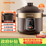 九阳（Joyoung）电炖锅 电砂锅 电炖盅 炖汤盅煲汤锅多功能锅 紫砂锅 燕窝炖盅 煮粥神器 熬粥锅 5L容量05AK