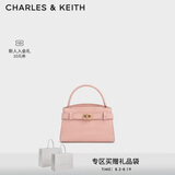CHARLES&KEITH鳄鱼纹手提包斜挎婚包包女包生日礼物送女友CK2-50270880-1