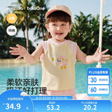 巴拉巴拉宝宝T恤无袖背心女童男童婴儿衣服2026新款夏装儿童上衣纯棉柔软