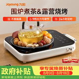 九阳（Joyoung）围炉煮茶电陶炉电磁炉家用新型电磁灶电池炉2200W大功率猛火低音低辐射多锅具适配火锅炉C22S-X9
