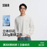 森马（Semir）王安宇同款丨航天合作系列卫衣男秋森柔棉重磅上衣休闲情侣长袖