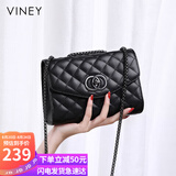 viney牛皮包包女包轻奢链条包洋气斜挎单肩包生日礼物高级感送女友老婆