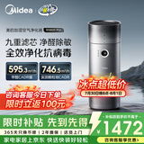 美的（Midea）【九重净化加湿一体】空气净化器加湿鼻炎家用除甲醛烟味异味过敏原空气净化机RX600Pro