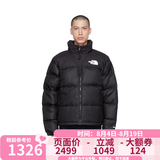 北面（The North Face）美版1996Nuptse男女款羽绒服潮牌经典户外700蓬-鸭/鹅绒随机发 NF0A3C8D男款LE4-黑色 M