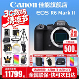 佳能（Canon） EOS R6 Mark II/r6三代全画幅微单相机r6 2二代专业微单 Vlog数码相机 R6二代单机身【全新未拆封】 官方标配【京东多仓发~快可次日达】