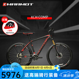 土拨鼠（Marmot）铝合金山地车超轻油碟减震变速成人自行车 黑红黑下单备注身高 27速 165-175勿拍
