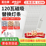 圣伯顿（Shengbodun）led灯条吸顶灯替换灯芯磁铁替换客厅改造灯带灯管长条 三色120瓦