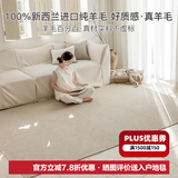 东升100%新西兰羊毛无胶水无甲醛抗菌防螨客厅卧室环保地毯可定制尺寸 边城 3.4m*2.4m 1件