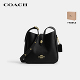 蔻驰（COACH）【品牌直供】女士HADLEY迷你手提单肩斜挎包黑色CAL60礼物次日达