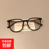 显白栗子棕眼镜框眼镜近视可配度数女高颜值防蓝光抗疲劳平光眼镜 冷茶色 防蓝光【0度平光镜】