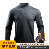 龙牙三代捍卫者轻量化立领抓绒衫保暖外套男户外休闲夹克 战舰灰 XL 185/104A 180-190斤