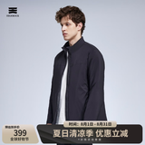 天石春秋3M新雪丽棉棉服男士外套短款连帽户外运动中间层薄夹克V160 黑色 立领款 XL （180/100A）