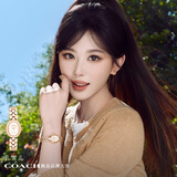 蔻驰（COACH）SAMMY系列 米多多浴缸表 14504437 孔雪儿同款 中秋礼品/送礼
