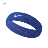 耐克（NIKE）运动吸汗头带网篮球护额头箍头巾导汗带擦汗束发带NNN07402OS蓝色
