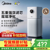 美的（Midea）【母婴级】空气净化器鼻炎家用除甲醛除烟味异味过敏原空气净化机森林家L1 Lite