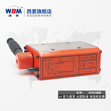 西菱数控触摸屏全自动攻丝机伺服摇臂数控电动攻牙机垂直万向扭力保护 600KG磁力座