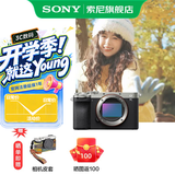 索尼（SONY）Alpha 7C II 新一代全画幅双影像小“7“A7CM2 微单数码相机 A7C2/ ILCE-7CM2 银色单机 官方标配
