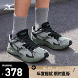 美津浓（MIZUNO）【吴曦同款】新款男女运动鞋子休闲潮流透气复古跑步鞋RACER S