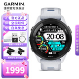 佳明（GARMIN）FR265运动心率手表智能手表腕表户外铁三跑步游泳跑表血氧 礼物 Forerunner 265 音乐版 月光白