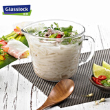 Glasslock韩国进口钢化玻璃量杯食品级耐高温微波炉刻度早餐杯500ml/GL1475