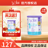 Bubs(贝儿) 澳洲原装进口 婴幼儿奶粉A2配方羊奶粉含叶黄素 官方授权 1段1罐400g 【试用装】 效期27年4月