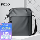 POLO单肩包男士商务斜挎包运动通勤iPad包小挎包手机包生日礼物送男友