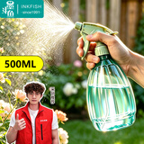 墨斗鱼喷壶喷水壶浇花喷雾器家用清洁小型按压式消毒酒精喷雾瓶 500ML