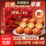 【彩箱礼盒】26年头茬云南樱桃小苹果昭通丑苹果冰糖心苹果整箱 带箱5斤净重4.5斤