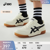 亚瑟士ASICS男鞋女鞋运动休闲鞋复古篮球鞋百搭板鞋 COURT MZ 米白色/黑色 40.5
