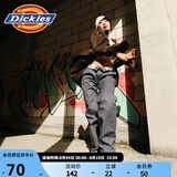Dickies874经典款工装裤男女同款直筒休闲长裤复古回潮易穿搭裤子 黑色 （腰部修身 卡码建议拍大） 28