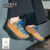 KEEN【经典款】JASPER 女子轻户外山系城市露营防滑舒适穿搭休闲鞋 香料棕/印度蓝-1004337 36