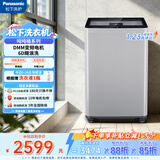 松下（Panasonic）12KG大容量DDM变频直驱波轮洗衣机 全自动家用 飓浪洗 抗菌除螨 XQB120-T3A6 京东自营