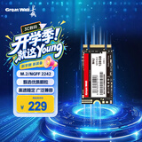 长城（Great Wall）128GB SSD固态硬盘 M.2接口SATA协议NGFF 2242尺寸 M42